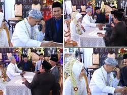 Kocak! Pengantin Pria Sukoharjo Malah Sebut Nama Bapak Mertua Saat Ijab