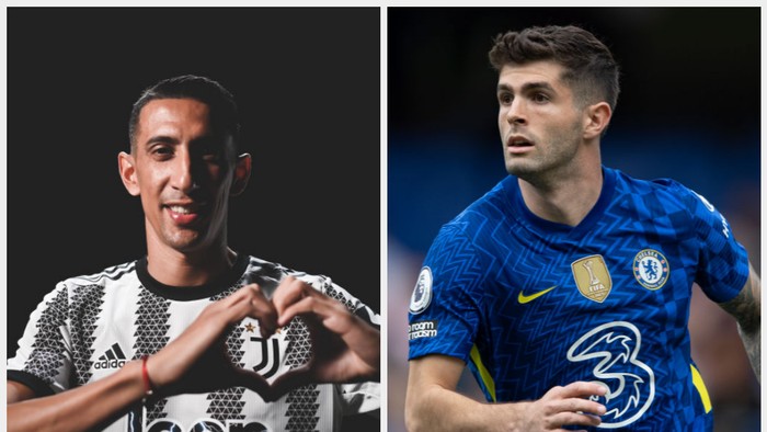 angel di maria christian pulisic juventus