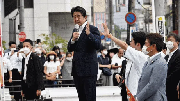 Foto-foto Kronologi Penembakan Shinzo Abe hingga Meninggal Dunia