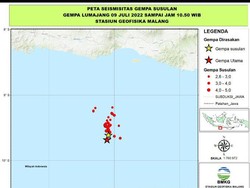 Ada 34 Gempa Susulan di Lumajang Usai Terjadi Gempa M 5,2