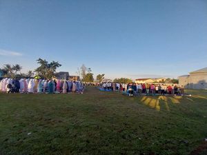 Ratusan Jemaah Muhammadiyah Salat Idul Adha di Lapangan Asrikaton Malang Ratusan Jemaah Muhammadiyah Salat Idul Adha di Lapangan Asrikaton Malang