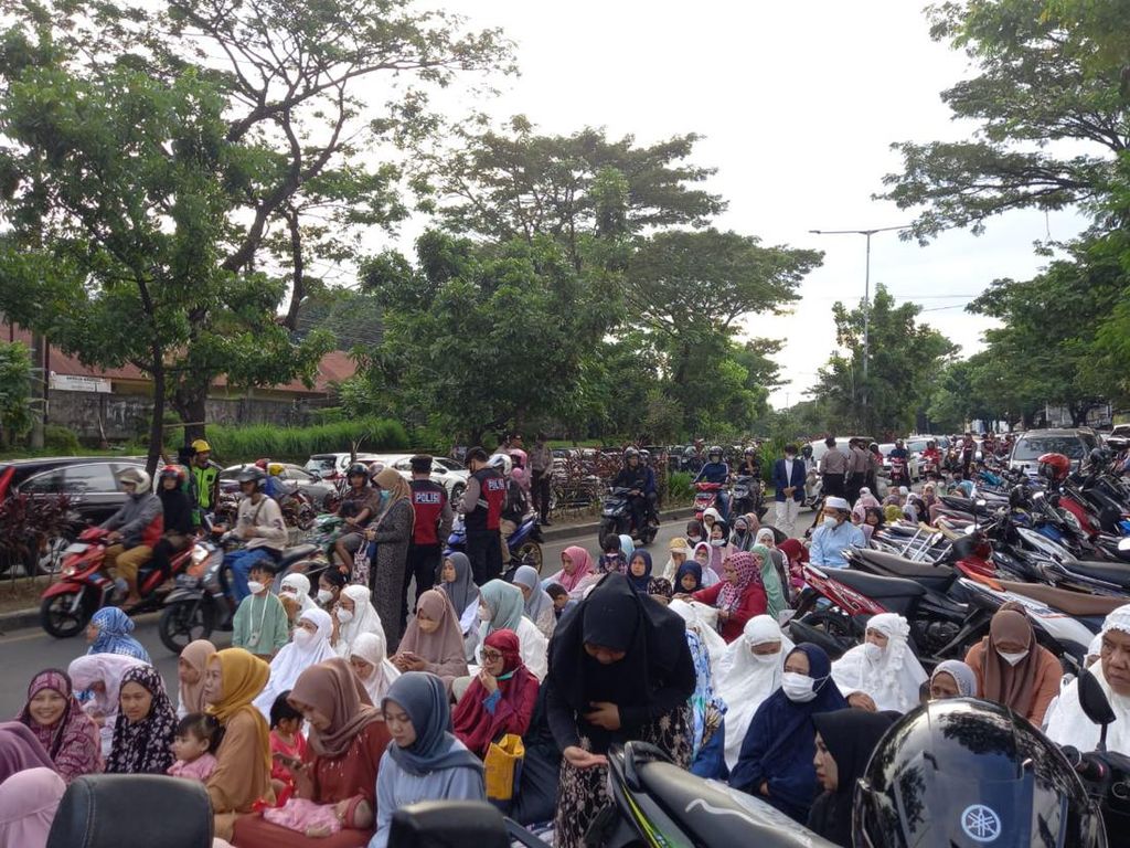 Jemaah Muhammadiyah di Makassar Salat Idul Adha, Arus Lalu Lintas Macet