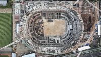 Lagi Dibangun! Ini Penampakan Stadion Seluas 30 Ribu Meter Persegi di GBK