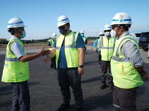 Cek Progres Bandara Kediri, Bupati Pastikan Oktober 2023 First Landing