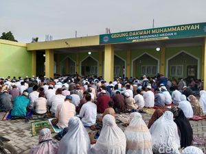 Jemaah Muhammadiyah di Deli Serdang Gelar Salat Idul Adha Hari Ini