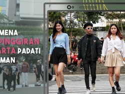 Bocil - bocil dengan Outfit Maksimal Tampil di Citayam Fashion Week