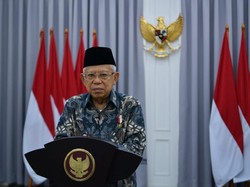 Maruf Amin Tiba di Pesta Pernikahan Putri Anies Baswedan