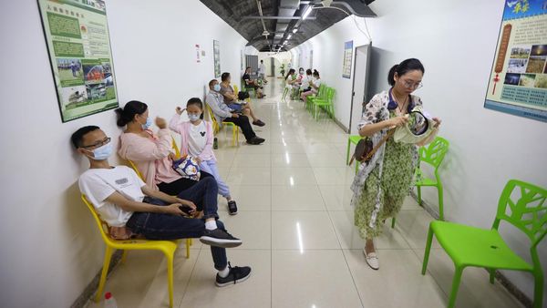 Begini Jadinya Saat Bunker di China Jadi Tempat Ngadem Warga