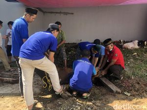 2 Warga Binaan Lapas Bekasi Sumbang 5 Ekor Kambing Kurban