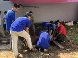 2 Warga Binaan Lapas Bekasi Sumbang 5 Ekor Kambing Kurban