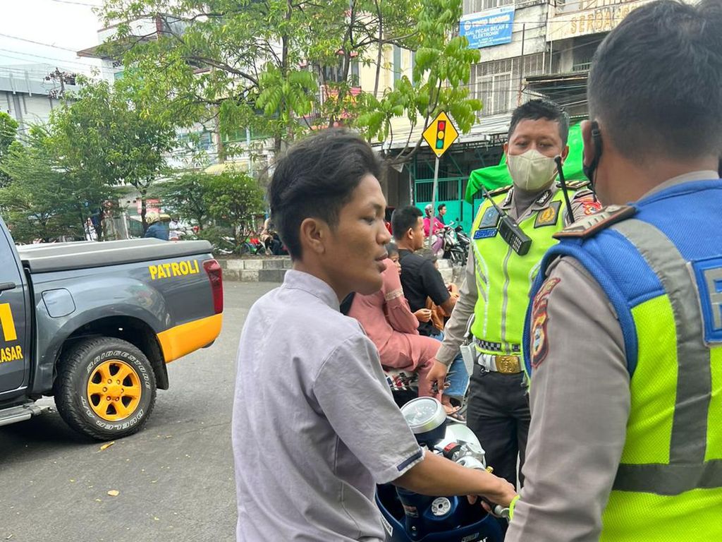 Balap Liar Digelar Usai Salat Idul Adha di Makassar, 11 Motor Disita