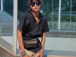 Citayam Fashion Week Diinvasi Kelas Atas, Bonge Ngamen Lagi di Cilebut