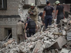 Dua Apartemen di Chasiv Yar Ukraina kena Rudal, 31 Orang Tewas