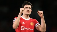 Harry Maguire masih di nomor satu. MU membelinya dari Leicester City di tahun 2019 seharga 87 juta Euro atau setara Rp 1,3 triliun (Getty Images)