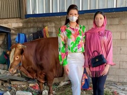 Tebar Kebaikan di Idul Adha, Heni Tania Bantu Para Pejuang Rupiah