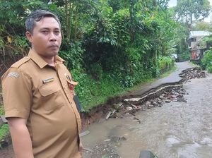 Hujan Deras di Abiansemal Badung, Jalan Terputus-Senderan Jebol