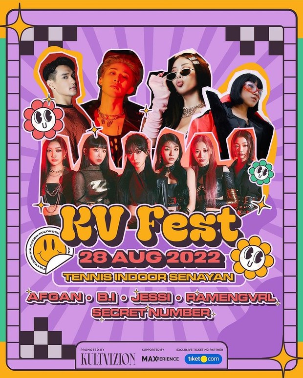 Line Up KV Fest 2022/ Foto: instagram.com/kultvizion