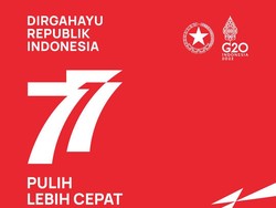 Logo dan Tema HUT ke-77 RI: Pulih Lebih Cepat, Bangkit Lebih Kuat