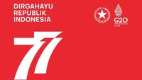 Foto Logo HUT RI Ke-77 dan Perubahannya 10 Tahun Terakhir