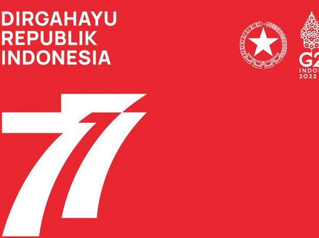 Foto Logo HUT RI Ke-77 dan Perubahannya 10 Tahun Terakhir