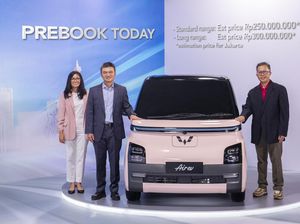Mobil Listrik Wuling Air ev Sudah Bisa Dipesan, Estimasi Harga Mulai Rp 250 Juta