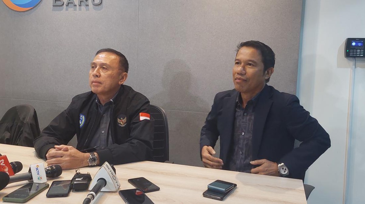Ketum PSSI, Mochamad Iriawan, mengungkapkan respons Akhmad Hadian Lukita menjadi tersangka dalam tragedi Kanjuruhan. (Foto: dok.detikcom/Mercy Raya)