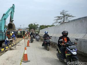 Foto-foto Terkini dari Proyek Overpass Sumberjaya Bekasi