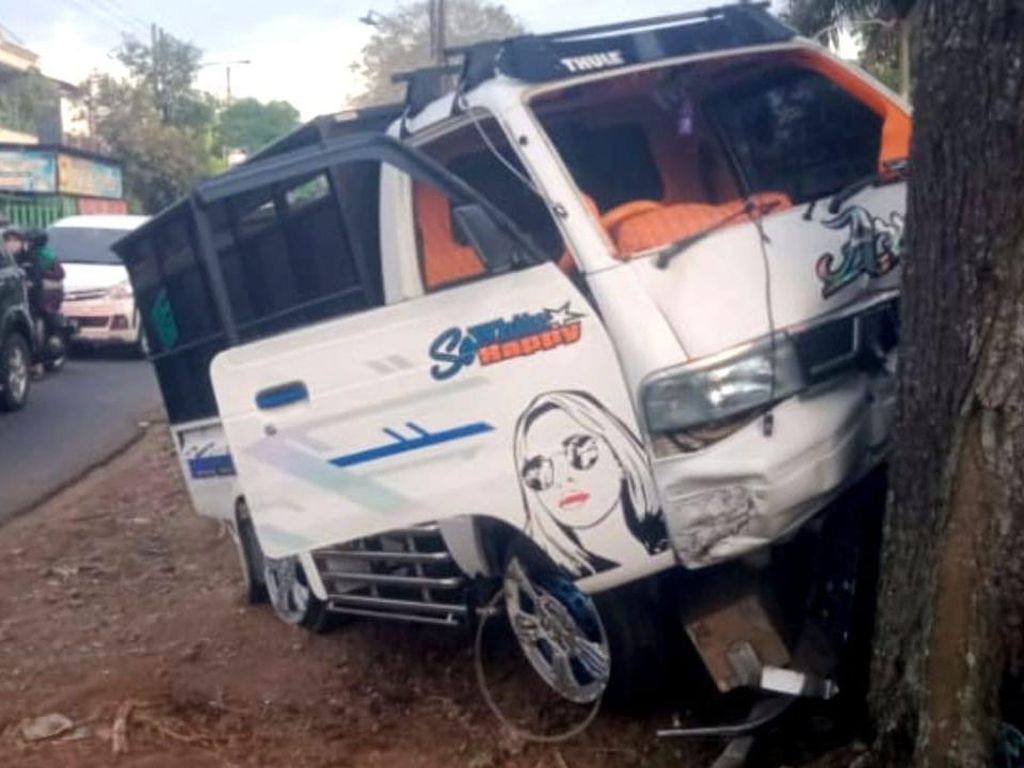 Seorang Pemotor Tewas Tertabrak-Terseret Pikap di Singosari Malang