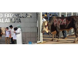 Gaya Anies Serahkan Sapi Kurban 024 di Tahun 2019 dan 2022