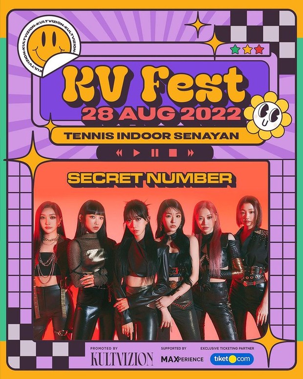 Secret Number dalam line up KV Fest 2022/ Foto: instagram.com/kultvizion
