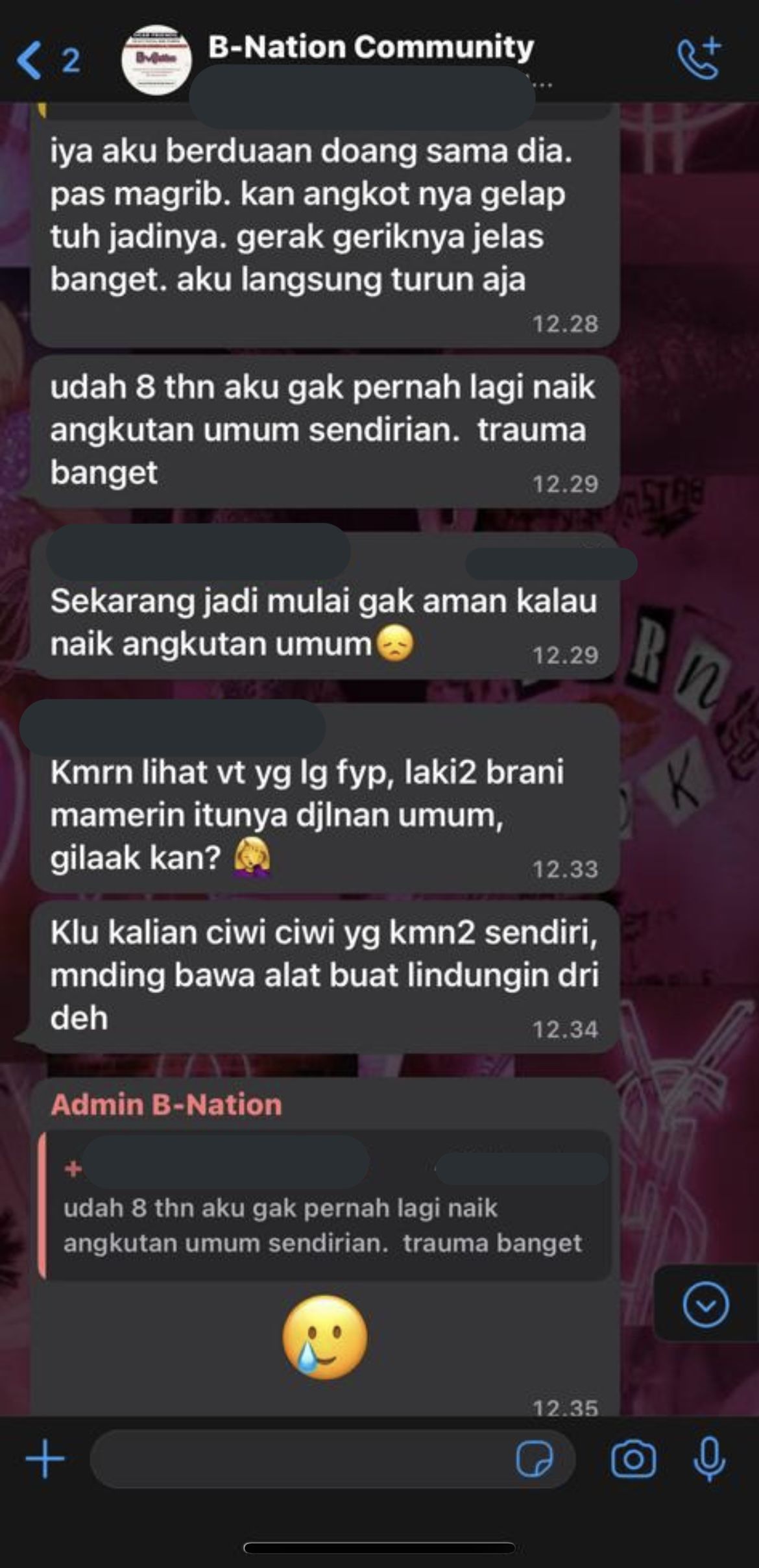 Tanggapan Beauties soal maraknya pelecehan seksual di transportasi publik