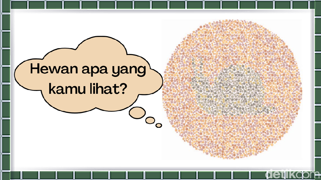 Uji Ketahanan Saraf Mata, Bisa Lihat Hewan Apa di Gambar Ini? Uji Ketahanan Saraf Mata, Bisa Lihat Hewan Apa di Gambar Ini?