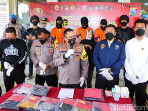 Keroyok dan Rampok Korban, 7 Anggota Geng Motor di Banyuwangi Diringkus