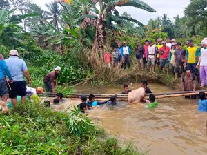 Tanggul Sungai di Lutra Jebol, 7 Rumah Warga-Lahan 50 Hektare Terendam