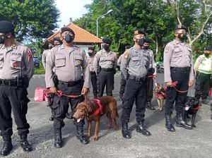 1.610 Polisi Amankan Sidang Menkeu-Gubernur Bank Sentral Dunia di Bali 1.610 Polisi Amankan Sidang Menkeu-Gubernur Bank Sentral Dunia di Bali