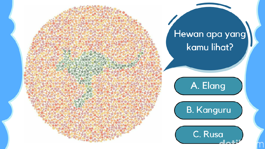 Tebak-tebakan untuk Melatih Kekuatan Saraf Mata, Cobain Yuk! Tebak-tebakan untuk Melatih Kekuatan Saraf Mata, Cobain Yuk!