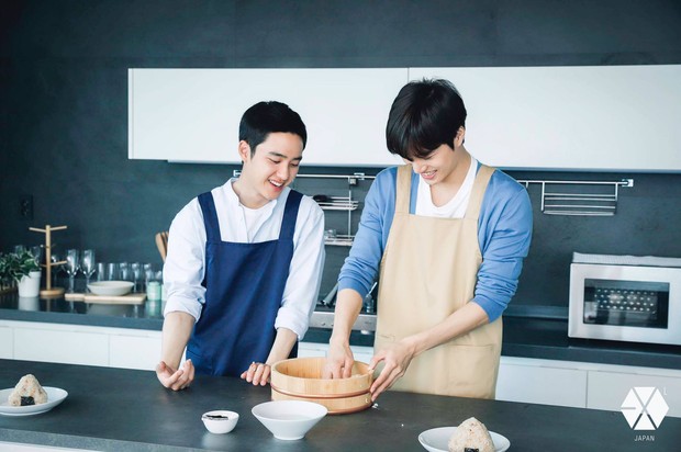 D.O dan Kai EXO/ Foto: twitter.com/EXO_NEWS_JP
