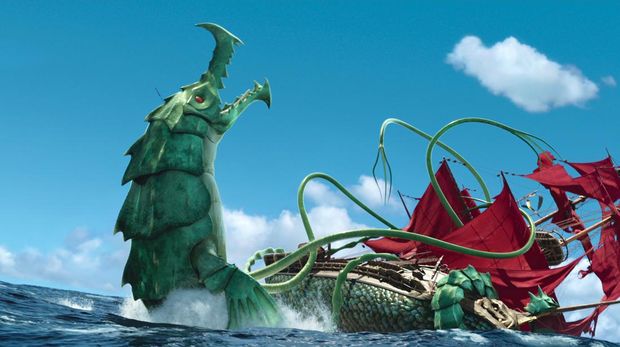 THE SEA BEAST - (Pictured) Brickleback and The Inevitable . Cr: Netflix © 2022