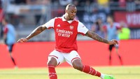 Keempat, Gabriel Magalhaes (Arsenal). Performanya terus membaik selama dua musim terakhir jika mengacu jumlah penampilan dan posisi The Gunners di klasemen. Valuasinya sebesar 38 juta Euro. Foto: Arsenal FC via Getty Images/David Price
