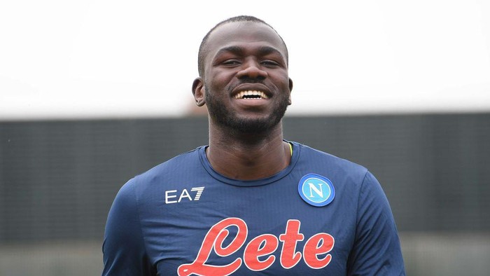 NAPLES, ITALY - MAY 04: Kalidou Koulibaly of Napoli on May 04, 2022 in Naples, Italy. (Photo by SSC NAPOLI/SSC NAPOLI via Getty Images)