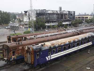 Stasiun Mariupol Jatuh ke Tangan Rusia, Begini Kondisinya