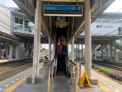 KAI Commuter Nyatakan Eskalator Stasiun Cakung Sudah Beroperasi Lagi