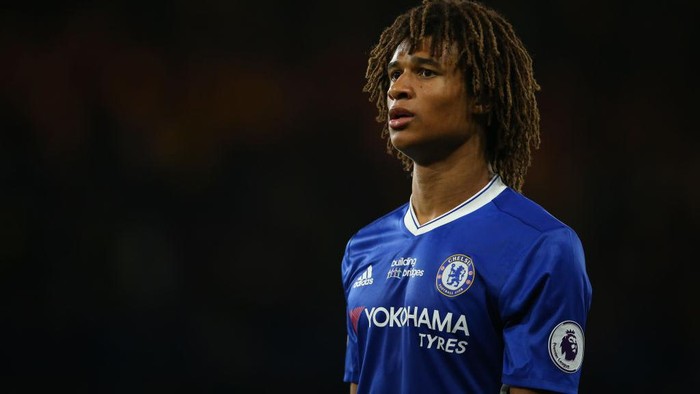 LEEDS, ENGLAND - APRIL 30: Nathan Ake of Manchester City celebrates after scoring a goal to make it 0-2  during the Premier League match between Leeds United and Manchester City at Elland Road on April 30, 2022 in Leeds, United Kingdom. (Photo by Matthew Ashton - AMA/Getty Images)