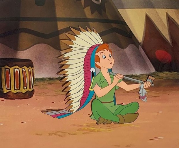 Peter Pan/Foto: Instagram.com/untitledartgallery Pesen buruk yang tersembunyi dalam film lawas Disney