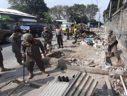 Warung Bekas Prostitusi di Cirebon Dibongkar Satpol PP