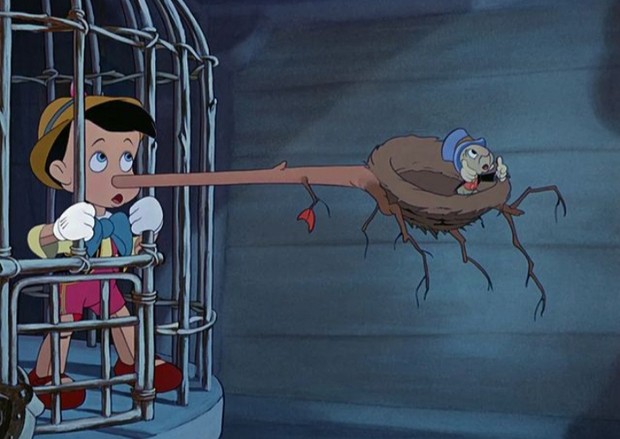 Pinocchio/Foto: Instagram.com/thebeautyofanimation Pesen buruk yang tersembunyi dalam film lawas Disney