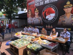 Peredaran 86,27 Kg Sabu ke Jakarta Digagalkan, 35 Kurir dan Pengedar Dibekuk