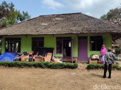 Aneh tapi Nyata, 2 Rumah di Kampung Kuta Ciamis Tak Terbakar