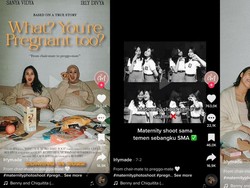 Viral 2 Wanita Dulunya Sebangku di SMA Kini Hamil Barengan, Begini Ceritanya