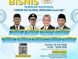 Bincang Jumat Bisnis bank bjb Bakal Bahas Kiat UMKM Tembus Ekspor